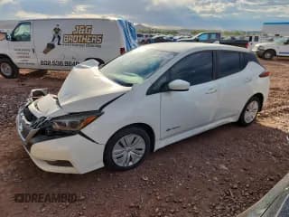 ✅ 2019 Nissan LEAF SV • VIN: 1N4AZ1CP3KC312992 • Lot: 89800445. Wystawiony na Copart z przebiegiem 60 844 mil. Bezpłatny archiwum sprzedaży aukcyjnych z USA i szczegółowy raport historii pojazdu na DreamBid. Zdjęcie 1.