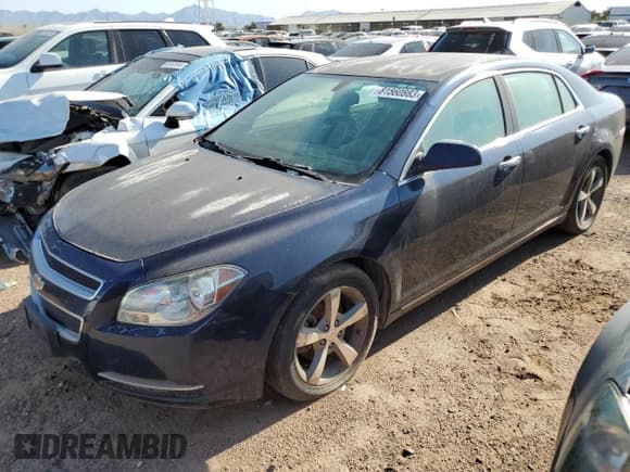 ✅ 2011 Chevrolet Malibu 1LT • VIN: 1G1ZC5E19BF311819 • Lot: 81560883. Listed on Copart with Not provided. Free auction sales archive from the USA and detailed vehicle history report at DreamBid. Image 1.