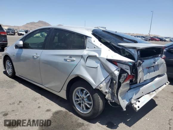 2021 Toyota Prius L Eco with VIN JTDKAMFU3M3148283, listed as a Copart auction lot 58578225 with 89,944 mi miles and Salvage title. Bid and sale history available at DreamBid. Image 2.