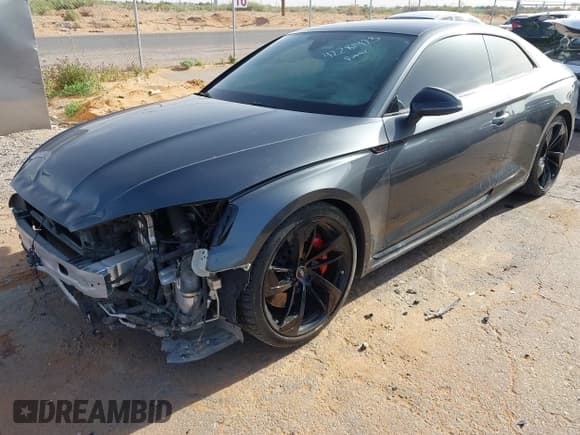 ✅ 2019 Audi RS 5 • VIN: WUAPWAF56KA903873 • Lot: 42281923. Listed on IAAI with 32,890 mi. Free auction sales archive from the USA and detailed vehicle history report at DreamBid. Image 2.