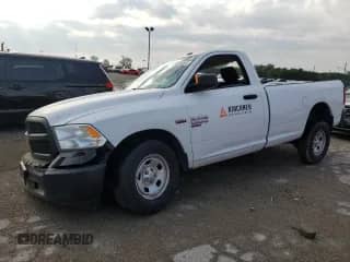 2022 Ram 1500 Tradesman with VIN 3C6JR6DT4NG193376, listed as a Copart auction lot 62608504 with 54,285 mi miles and Salvage title. Bid and sale history available at DreamBid. Image 1.