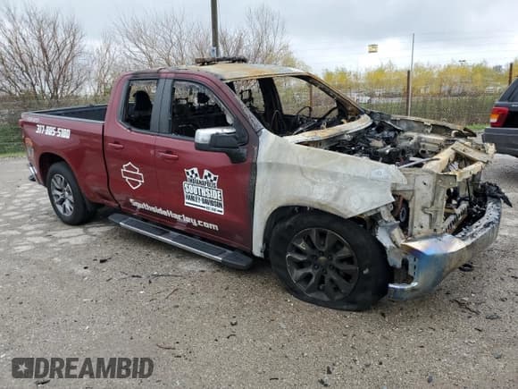 ✅ 2020 Chevrolet Silverado 1500 LT • VIN: 1GCVYDET8LZ317338 • Lot: 80661844. Listed on Copart with Not provided. Free auction sales archive from the USA and detailed vehicle history report at DreamBid. Image 4.