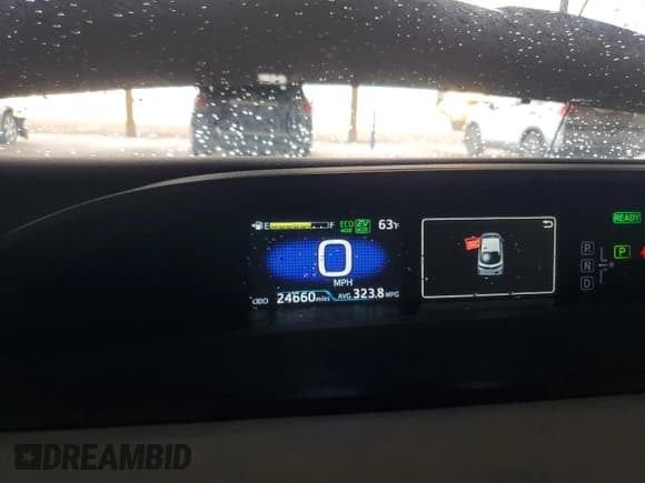 ✅ 2021 Toyota Prius XLE • VIN: JTDKAMFP8M3192080 • Lot: 93092875. Listed on Copart with 24,660 mi. Free auction sales archive from the USA and detailed vehicle history report at DreamBid. Image 9.