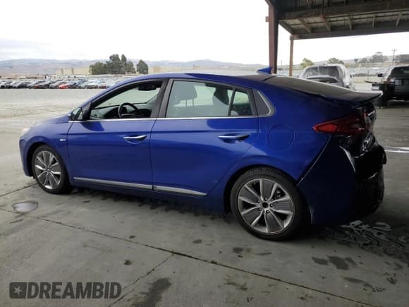 ✅ 2019 Hyundai Ioniq Limited • VIN: KMHC85LC3KU142651 • Lot: 71488795. Listed on Copart with 42,386 mi. Free auction sales archive from the USA and detailed vehicle history report at DreamBid. Image 2.