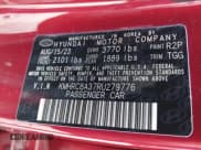 ✅ 2024 Hyundai Venue SEL • VIN: KMHRC8A37RU279776 • Lot: 41609292. Listed on IAAI with 2,801 mi. Free auction sales archive from the USA and detailed vehicle history report at DreamBid. Image 9.