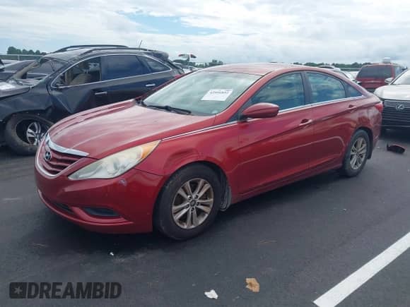 2013 Hyundai Sonata GLS with VIN 5NPEB4AC5DH643937, listed as a IAAI auction lot 42991852 with 234,489 mi miles and . Bid and sale history available at DreamBid. Image 2.