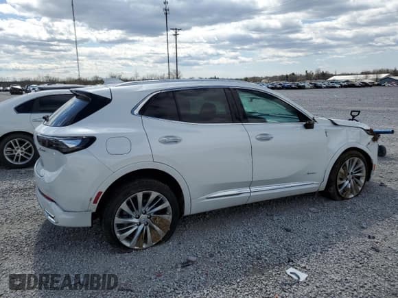 ✅ 2025 Buick Envision Avenir • VIN: LRBFZME49SD005985 • Lot: 50192235. Listed on Copart with 555 mi. Free auction sales archive from the USA and detailed vehicle history report at DreamBid. Image 3.