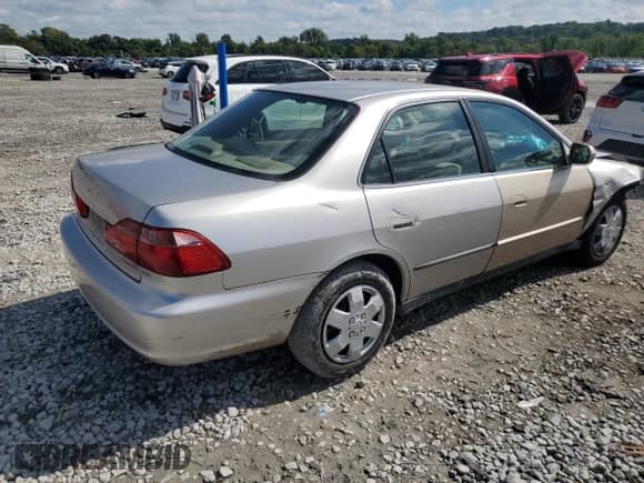 1999 Honda Accord LX z VIN JHMCG5646XC055284, wystawiony jako Copart lot #81840375 z przebiegiem 13 709 mil mil oraz Szkoda całkowita • Salvage title. Historia ofert i sprzedaży dostępna na DreamBid. Obrazek 3.