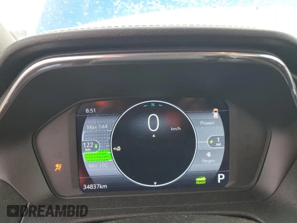 ✅ 2023 Chevrolet Bolt EV 1LT • VIN: 1G1FW6S01P4124928 • Lot: 84646674. Wystawiony na Copart z przebiegiem 34 837 mil. Bezpłatny archiwum sprzedaży aukcyjnych z USA i szczegółowy raport historii pojazdu na DreamBid. Zdjęcie 9.