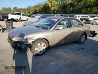 2008 Hyundai Sonata GLS z VIN 5NPET46C38H335984, wystawiony jako Copart lot #72555474 z przebiegiem 147 326 mil mil oraz Szkoda całkowita • Salvage title. Historia ofert i sprzedaży dostępna na DreamBid. Obrazek 1.