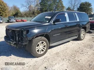 ✅ 2019 Chevrolet Suburban LS • VIN: 1GNSKGKC7KR236573 • Lot: 91483215. Listed on Copart with 130,530 mi. Free auction sales archive from the USA and detailed vehicle history report at DreamBid. Image 1.
