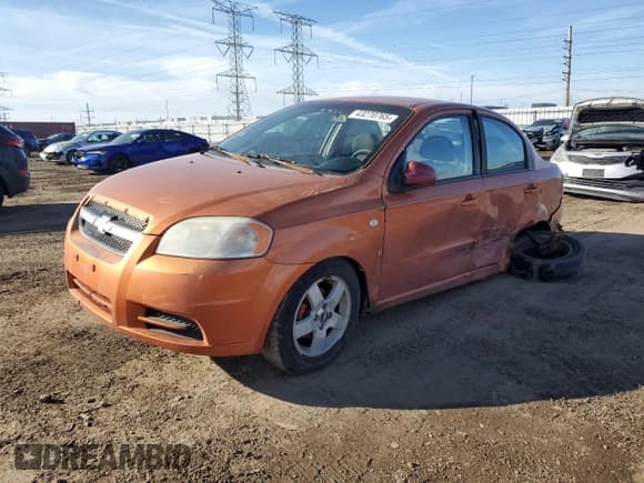 ✅ 2007 Chevrolet Aveo LT • VIN: KL1TG56637B116574 • Lot: 43270765. Wystawiony na Copart z przebiegiem 267 587 mil. Bezpłatny archiwum sprzedaży aukcyjnych z USA i szczegółowy raport historii pojazdu na DreamBid. Zdjęcie 1.