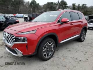 2023 Hyundai Santa Fe Limited with VIN 5NMS5DA11PH012693, listed as a Copart auction lot 77870514 with 3,943 mi miles and Salvage title. Bid and sale history available at DreamBid. Image 1.