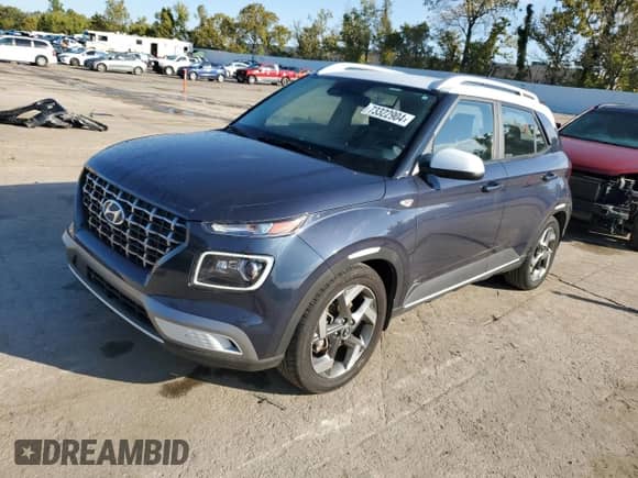 2023 Hyundai Venue SEL с VIN KMHRC8A33PU232046, выставлен на аукционе Copart как лот 73322904 с пробегом 8 247 миль миль и Списание • Salvage title. История ставок и продаж доступна на DreamBid. Изображение 1.