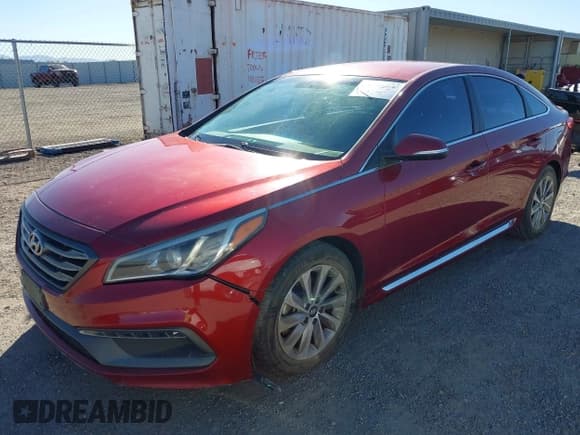 ✅ 2015 Hyundai Sonata Sport • VIN: 5NPE34AF3FH082342 • Lot: 43558606. Listed on IAAI with 151,493 mi. Free auction sales archive from the USA and detailed vehicle history report at DreamBid. Image 18.