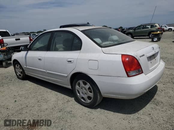 2003 Hyundai Elantra GLS with VIN KMHDN45D63U595788, listed as a Copart auction lot 59692984 with 119,573 mi miles and Salvage title. Bid and sale history available at DreamBid. Image 2.