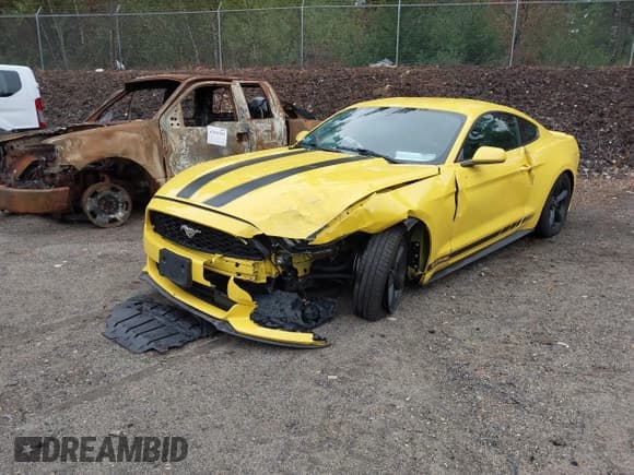 ✅ 2015 Ford Mustang V6 • VIN: 1FA6P8AM4F5305296 • Lot: 43431575. Listed on IAAI with 91,121 mi. Free auction sales archive from the USA and detailed vehicle history report at DreamBid. Image 2.