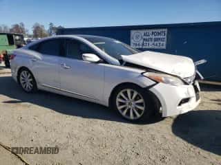 2013 Hyundai Azera с VIN KMHFH4JG2DA212254, выставлен на аукционе Copart как лот 84043814 с пробегом 39 452 миль миль и Списание • Salvage title. История ставок и продаж доступна на DreamBid. Изображение 4.