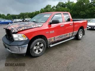 2015 Ram 1500 Tradesman with VIN 1C6RR7FT7FS784026, listed as a Copart auction lot 64813505 with 105,181 mi miles and Salvage title. Bid and sale history available at DreamBid. Image 1.