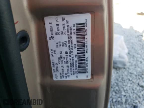 2004 Dodge Dakota with VIN 1D7GL12K14S545148, listed as a Copart auction lot 72534984 with 97,050 mi miles and Salvage title. Bid and sale history available at DreamBid. Image 12.