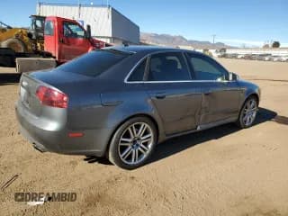 ✅ 2007 Audi S4 • VIN: WAUGL78E57A066169 • Lot: 85087294. Listed on Copart with 150,190 mi. Free auction sales archive from the USA and detailed vehicle history report at DreamBid. Image 3.