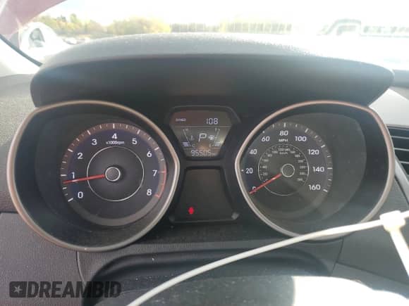 2016 Hyundai Elantra SE with VIN 5NPDH4AE9GH765023, listed as a Copart auction lot 89693915 with 95,505 mi miles and Salvage title. Bid and sale history available at DreamBid. Image 9.