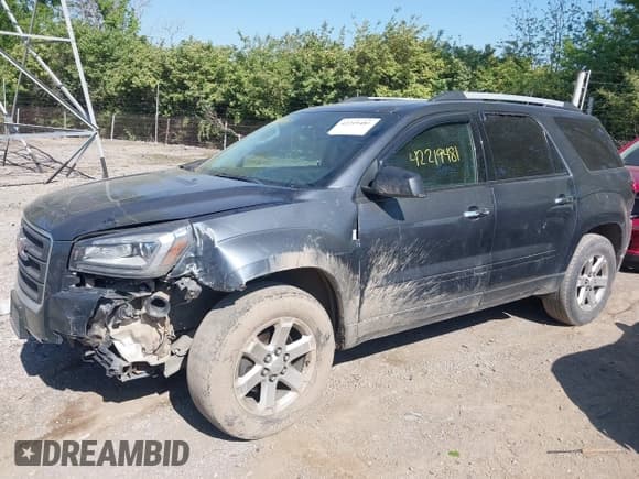 ✅ 2013 GMC Acadia SLE • VIN: 1GKKRNED4DJ224772 • Lot: 42219481. Wystawiony na IAAI z przebiegiem 218 926 mil. Bezpłatny archiwum sprzedaży aukcyjnych z USA i szczegółowy raport historii pojazdu na DreamBid. Zdjęcie 6.