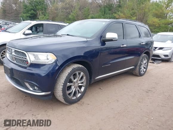 ✅ 2017 Dodge Durango Citadel • VIN: 1C4RDJEG7HC935355 • Lot: 42163160. Listed on IAAI with 141,559 mi. Free auction sales archive from the USA and detailed vehicle history report at DreamBid. Image 19.