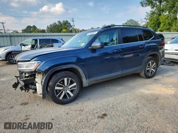 ✅ 2021 Volkswagen Atlas SE • VIN: 1V2DP2CAXMC528631 • Лот: 81306825. Опубликован ранее на Copart с пробегом 109 391 миль. Бесплатный доступ к архиву аукционных продаж из США и подробный отчёт об истории автомобиля на DreamBid. Изображение 1.