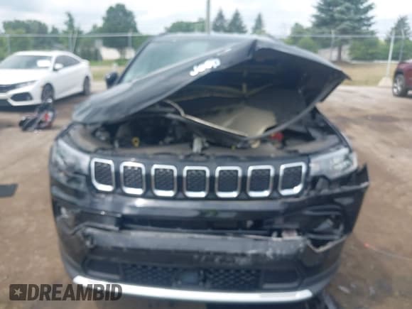 ✅ 2023 Jeep Compass Limited • VIN: 3C4NJDCN8PT528738 • Lot: 42827867. Wystawiony na IAAI z przebiegiem 38 650 mil. Bezpłatny archiwum sprzedaży aukcyjnych z USA i szczegółowy raport historii pojazdu na DreamBid. Zdjęcie 6.