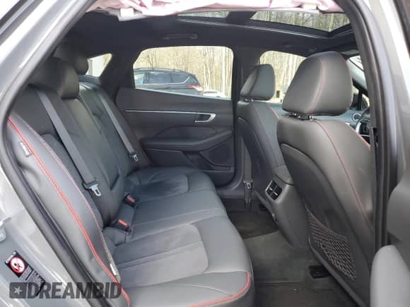 2022 Hyundai Sonata Sport with VIN 5NPEJ4J21NH148789, listed as a Copart auction lot 44589604 with 31,611 mi miles and Salvage title. Bid and sale history available at DreamBid. Image 10.