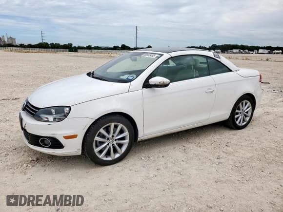 ✅ 2013 Volkswagen Eos Sport • VIN: WVWBW8AH4DV001798 • Lot: 66555435. Listed on Copart with 86,502 mi. Free auction sales archive from the USA and detailed vehicle history report at DreamBid. Image 1.
