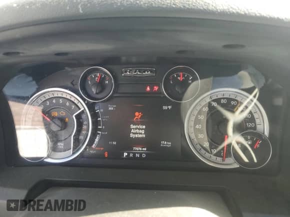 2019 Ram 1500 Warlock с VIN 1C6RR6GT2KS745296, выставлен на аукционе Copart как лот 42486155 с пробегом 77 076 миль миль и Списание • Salvage title. История ставок и продаж доступна на DreamBid. Изображение 9.