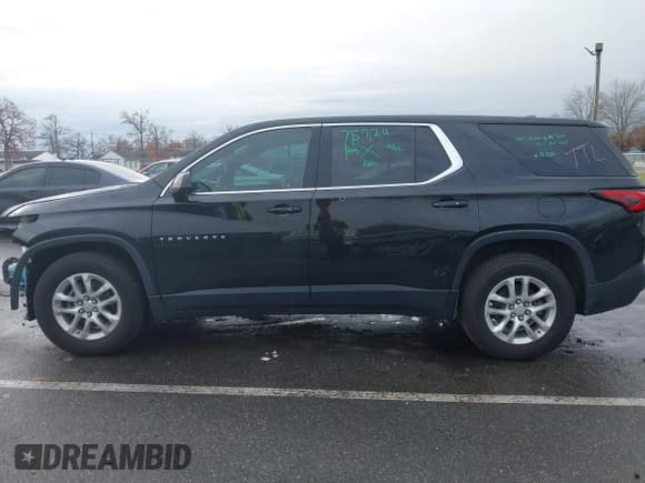 ✅ 2022 Chevrolet Traverse LS • VIN: 1GNERFKW5NJ116903 • Lot: 43636692. Listed on IAAI with 58,451 mi. Free auction sales archive from the USA and detailed vehicle history report at DreamBid. Image 14.