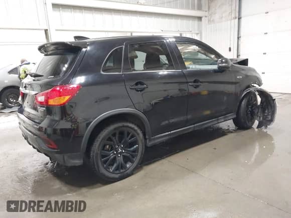 2019 Mitsubishi Outlander ES with VIN JA4AR3AU3KU018303, listed as a IAAI auction lot 38428365 with 48,945 mi miles and . Bid and sale history available at DreamBid. Image 4.