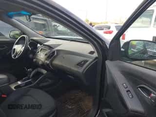 2015 Hyundai Tucson GLS with VIN KM8JTCAF3FU985505, listed as a IAAI auction lot 43494639 with 175,588 mi miles and . Bid and sale history available at DreamBid. Image 5.