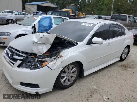 ✅ 2012 Subaru Legacy Premium • VIN: 4S3BMAC65C1018656 • Lot: 71422004. Listed on Copart with 60,405 mi. Free auction sales archive from the USA and detailed vehicle history report at DreamBid. Image 1.