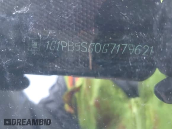 ✅ 2016 Chevrolet Cruze LS • VIN: 1G1PB5SG0G7179621 • Lot: 41620877. Listed on IAAI with 124,236 mi. Free auction sales archive from the USA and detailed vehicle history report at DreamBid. Image 9.