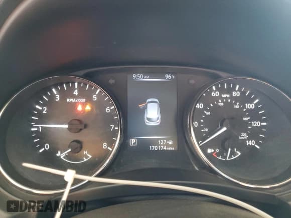 ✅ 2017 Nissan Rogue SL • VIN: JN1BJ1CP4HW010742 • Lot: 71655945. Listed on Copart with 170,174 mi. Free auction sales archive from the USA and detailed vehicle history report at DreamBid. Image 9.