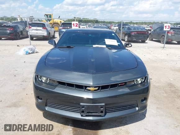 2014 Chevrolet Camaro LT with VIN 2G1FC1E39E9131573, listed as a IAAI auction lot 43128847 with 62,617 mi miles and . Bid and sale history available at DreamBid. Image 12.