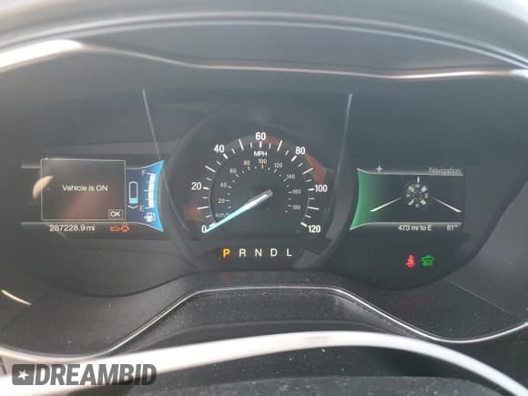 ✅ 2016 Ford Fusion Titanium Hybrid • VIN: 3FA6P0RU2GR187785 • Лот: 81874755. Опубликован ранее на Copart с пробегом 287 228 миль. Бесплатный доступ к архиву аукционных продаж из США и подробный отчёт об истории автомобиля на DreamBid. Изображение 9.