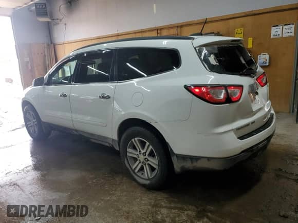 2017 Chevrolet Traverse LT z VIN 1GNKVHKDXHJ196941, wystawiony jako Copart lot #67199035 z przebiegiem 143 548 mil mil oraz Czysty tytuł • Clean title. Historia ofert i sprzedaży dostępna na DreamBid. Obrazek 2.