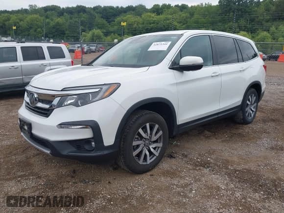 ✅ 2021 Honda Pilot EX-L • VIN: 5FNYF6H56MB064149 • Лот: 42872341. Опубликован ранее на IAAI с пробегом 75 886 миль. Бесплатный доступ к архиву аукционных продаж из США и подробный отчёт об истории автомобиля на DreamBid. Изображение 2.