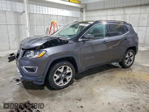 ✅ 2021 Jeep Compass Limited • VIN: 3C4NJDCB5MT604370 • Lot: 96536115. Wystawiony na Copart z przebiegiem 146 885 mil. Bezpłatny archiwum sprzedaży aukcyjnych z USA i szczegółowy raport historii pojazdu na DreamBid. Zdjęcie 1.