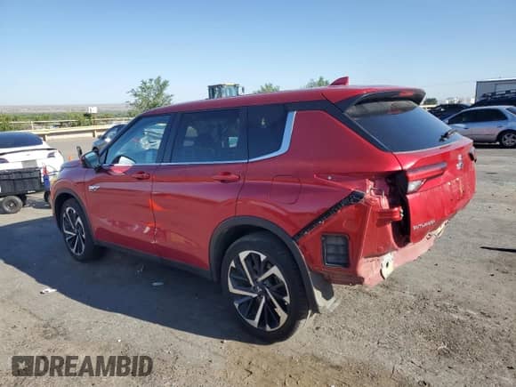 2024 Mitsubishi Outlander SE с VIN JA4T5VA98RZ064945, выставлен на аукционе Copart как лот 63733135 с пробегом 19 508 миль миль и Списание • Salvage title. История ставок и продаж доступна на DreamBid. Изображение 2.