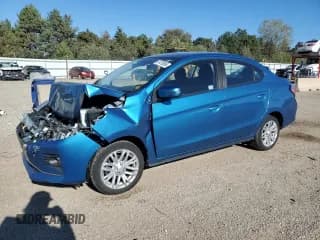 ✅ 2023 Mitsubishi Mirage SE • VIN: ML32FVFJXPHF02861 • Lot: 87470095. Listed on Copart with 20,800 mi. Free auction sales archive from the USA and detailed vehicle history report at DreamBid. Image 1.