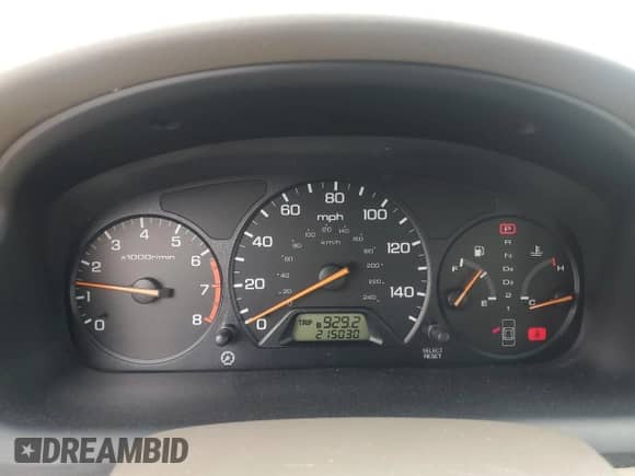 2000 Honda Accord EX с VIN 1HGCG6674YA001515, выставлен на аукционе Copart как лот 56257935 с пробегом 215 030 миль миль и Чистый • Clean title. История ставок и продаж доступна на DreamBid. Изображение 9.