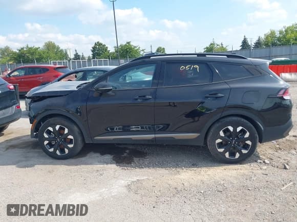 ✅ 2023 Kia Sportage X-Line • VIN: 5XYK6CAF8PG002160 • Lot: 42960519. Listed on IAAI with 37,912 mi. Free auction sales archive from the USA and detailed vehicle history report at DreamBid. Image 14.