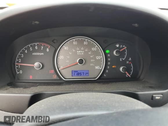 2008 Hyundai Elantra GLS z VIN KMHDU46D98U482507, wystawiony jako Copart lot #54223784 z przebiegiem 118 571 mil mil oraz Szkoda całkowita • Salvage title. Historia ofert i sprzedaży dostępna na DreamBid. Obrazek 9.