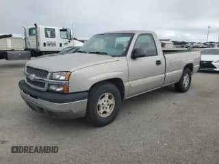 2004 Chevrolet Silverado 1500 LS z VIN 1GCEC14V04Z255175, wystawiony jako Copart lot #77254964 z przebiegiem Nie podano mil oraz Szkoda całkowita • Salvage title. Historia ofert i sprzedaży dostępna na DreamBid. Obrazek 1.